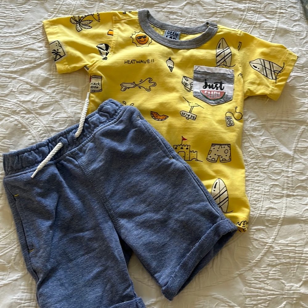 Baby boy summer outfit